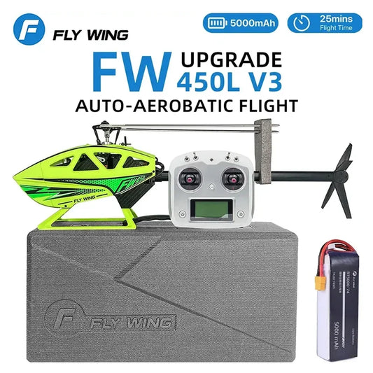 FW450 V3 New 6-Way Alloy Aircraft Model Electric Remote Control Helicopter H1 Control Gps Self Stabilizing Stunt Aircraft Gifts