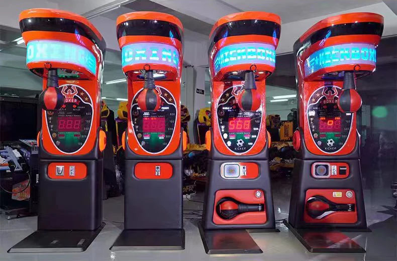 Coin operated Arcade Boxing Game Machine King Kick and Beat Arcade Boxing Game Machine