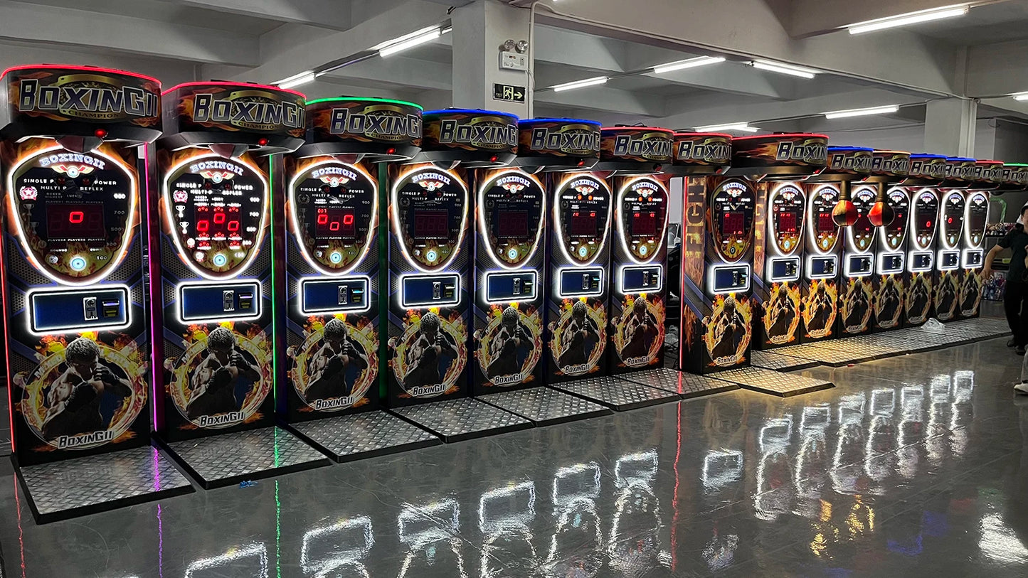 Coin operated Arcade Boxing Game Machine King Kick and Beat Arcade Boxing Game Machine