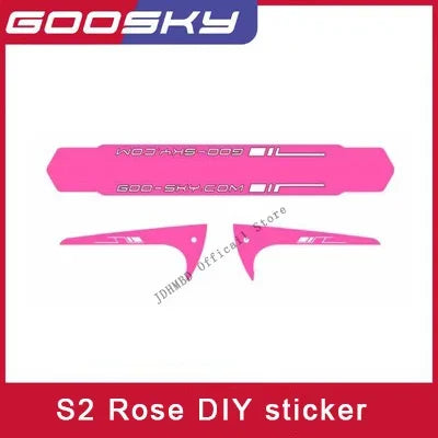 GOOSKY S2 Helicopter Spare Parts Landing Skid Tail Boom Vertical Wing