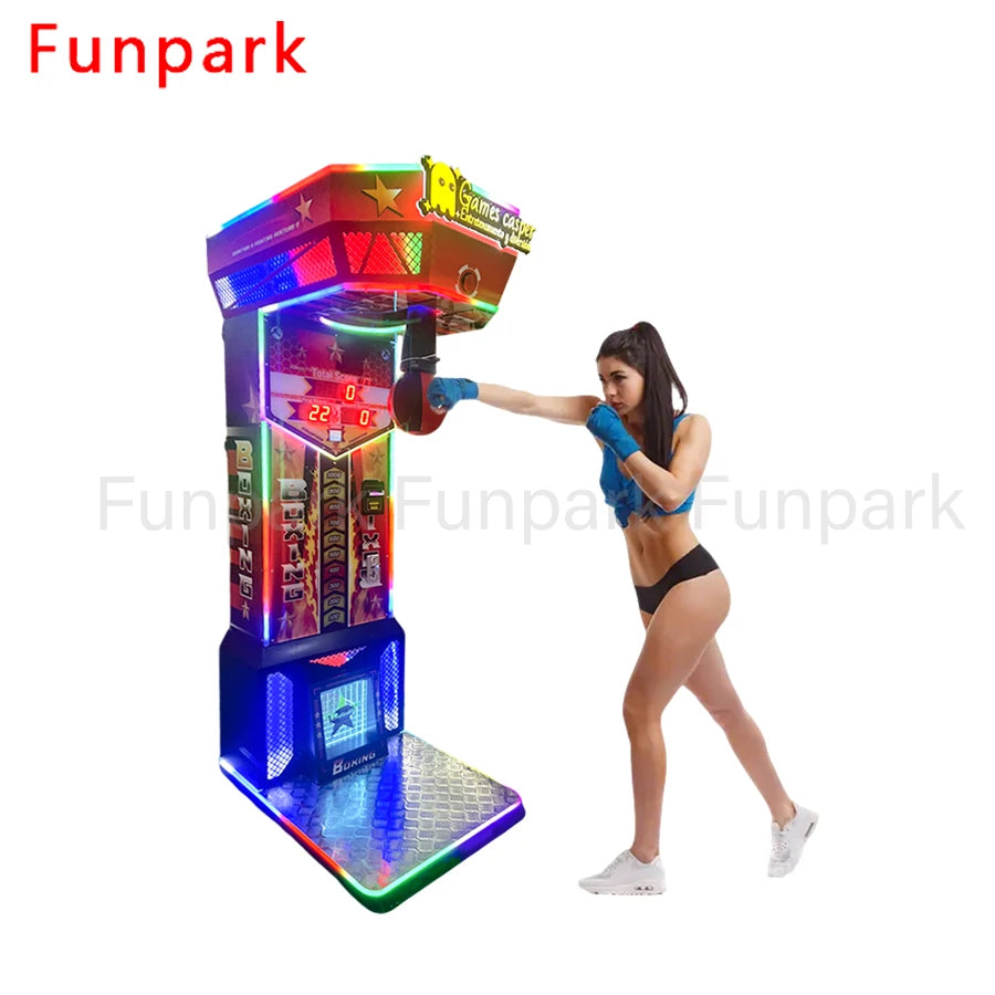 Coin operated Arcade Boxing Game Machine King Kick and Beat Arcade Boxing Game Machine